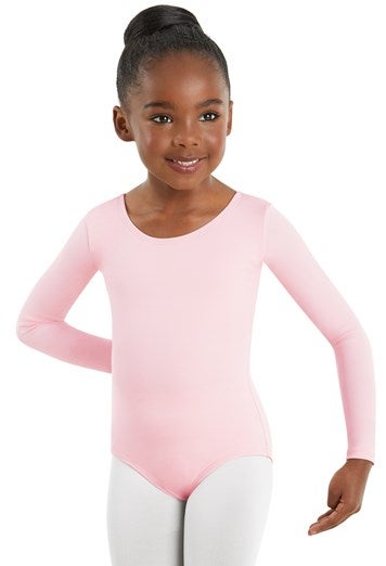 Motionwear Dance Sale, 2102 140, Long Sleeve Pink Leotard