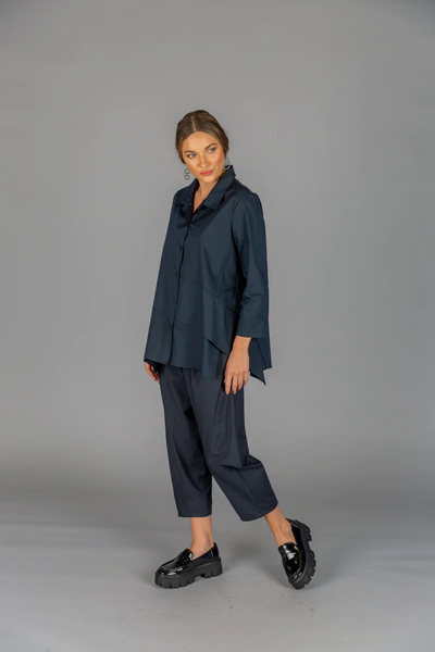 Paolo Tricot Sale, WT110250 Buttoned Flare Shirt 50% Off Regular Price