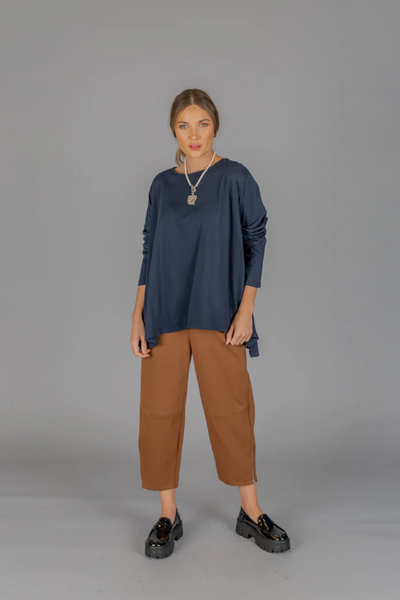 Paolo Tricot Sale, WT110499 Long Sleeve Trapeze Tunic 50% Off Regular Price