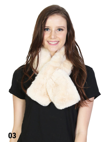 Accessories, SF 1523 Faux Fur Scarf