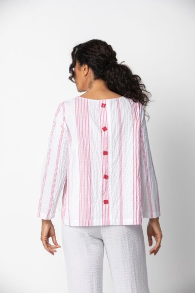 Habitat Spring/Summer Sale, 44915 Button Back Pullover 50% Off Regular Price