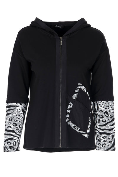 EverSassy by Dolcezza Sale, 12100 Zippered Jacket With Pocket 50% Off Regular Price