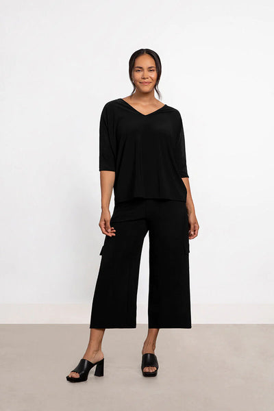 Sympli, 22268-4-2 Reversible Cinch Top