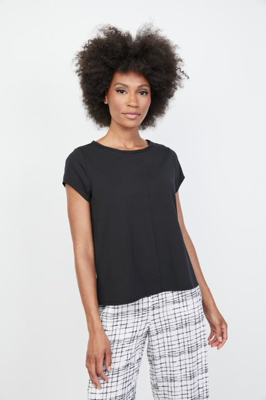 Olivia/Liv, 320310 Cap Sleeve Tee, Dusk