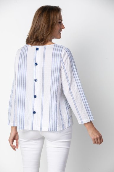 Habitat Spring/Summer Sale, 44915 Button Back Pullover 50% Off Regular Price