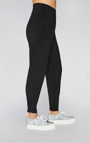 Sympli, 27231 Belted Pleat Hem Jogger