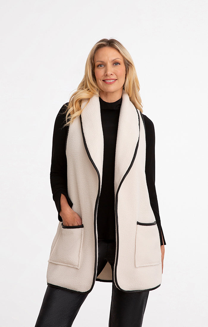 Sympli Sale, 5514PF Polar Fleece Vest, 60% Off